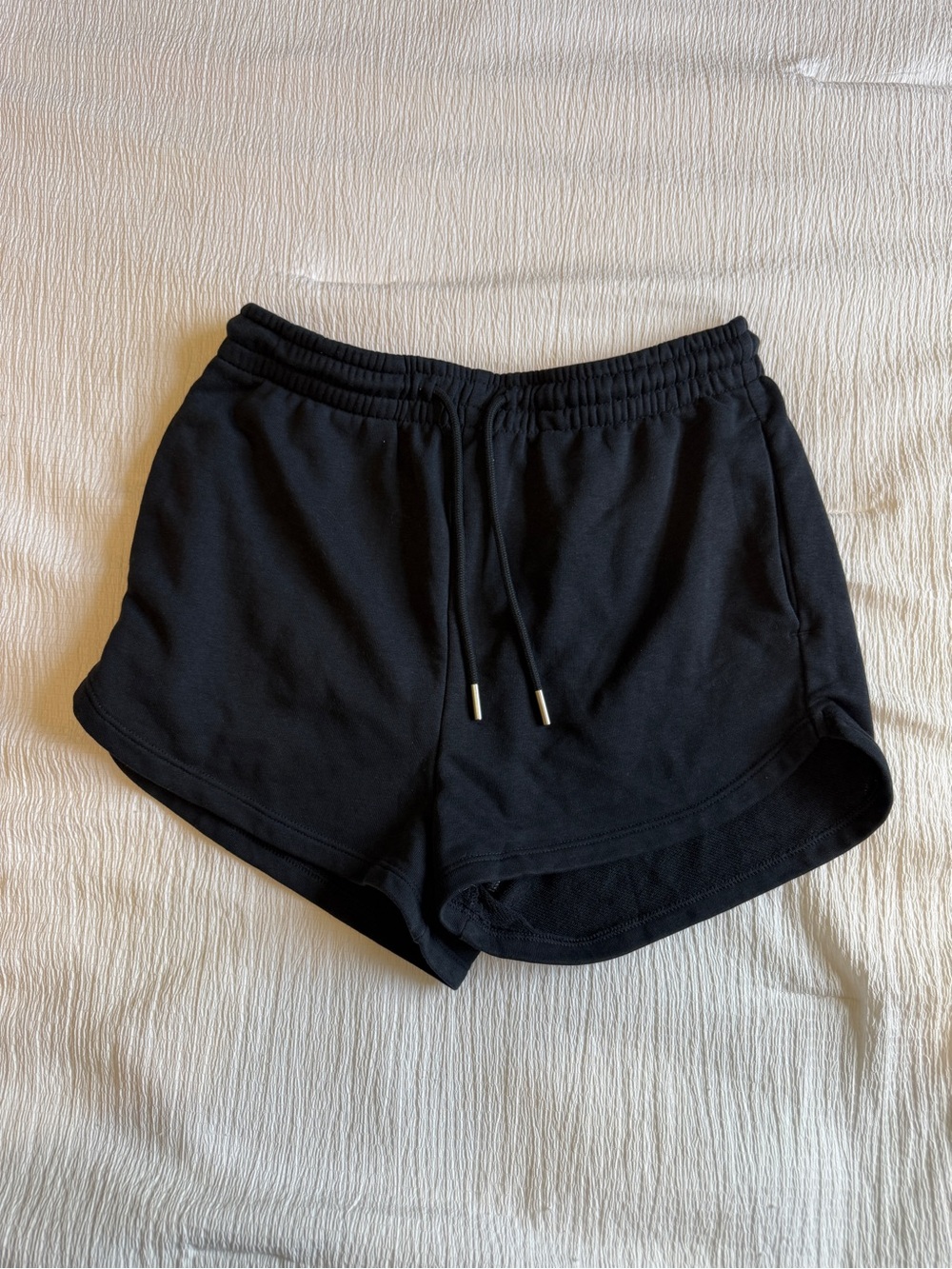 Navy sweatshorts